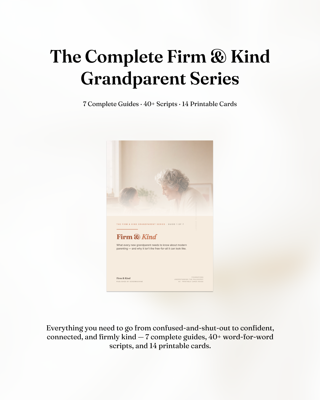 30-Day Firm and Kind Journey for Grandparents (7 Guides)