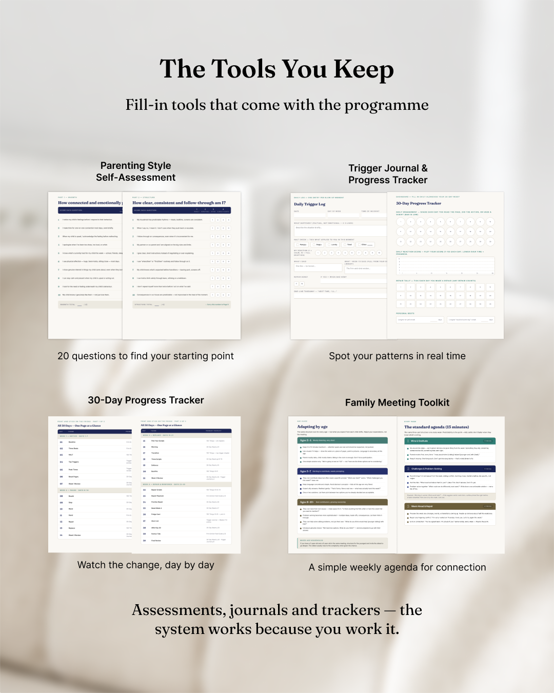 30-Day Firm & Kind Journey for Parents (9 Guides)