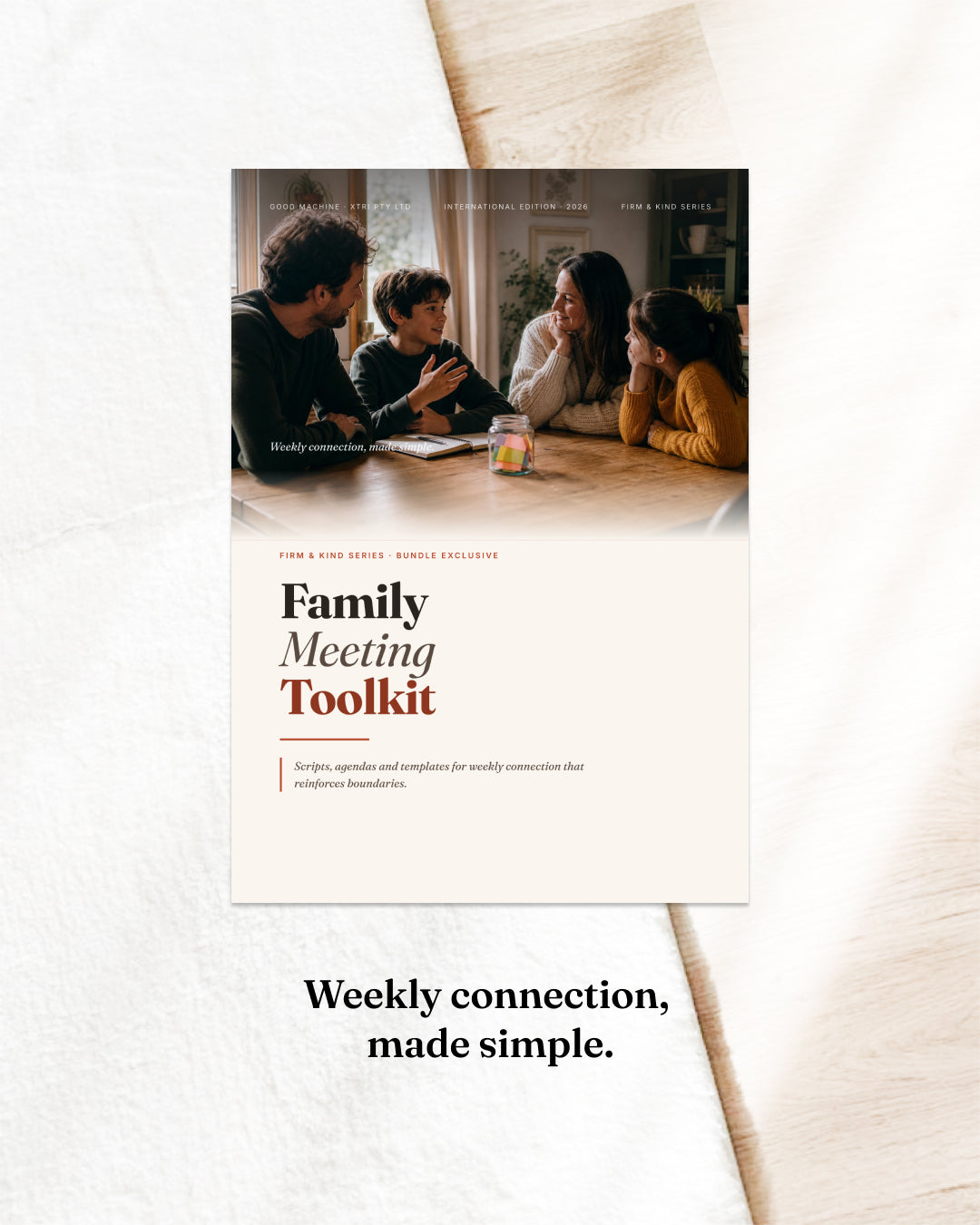 Family Meeting Toolkit (DIGITAL GUIDE)