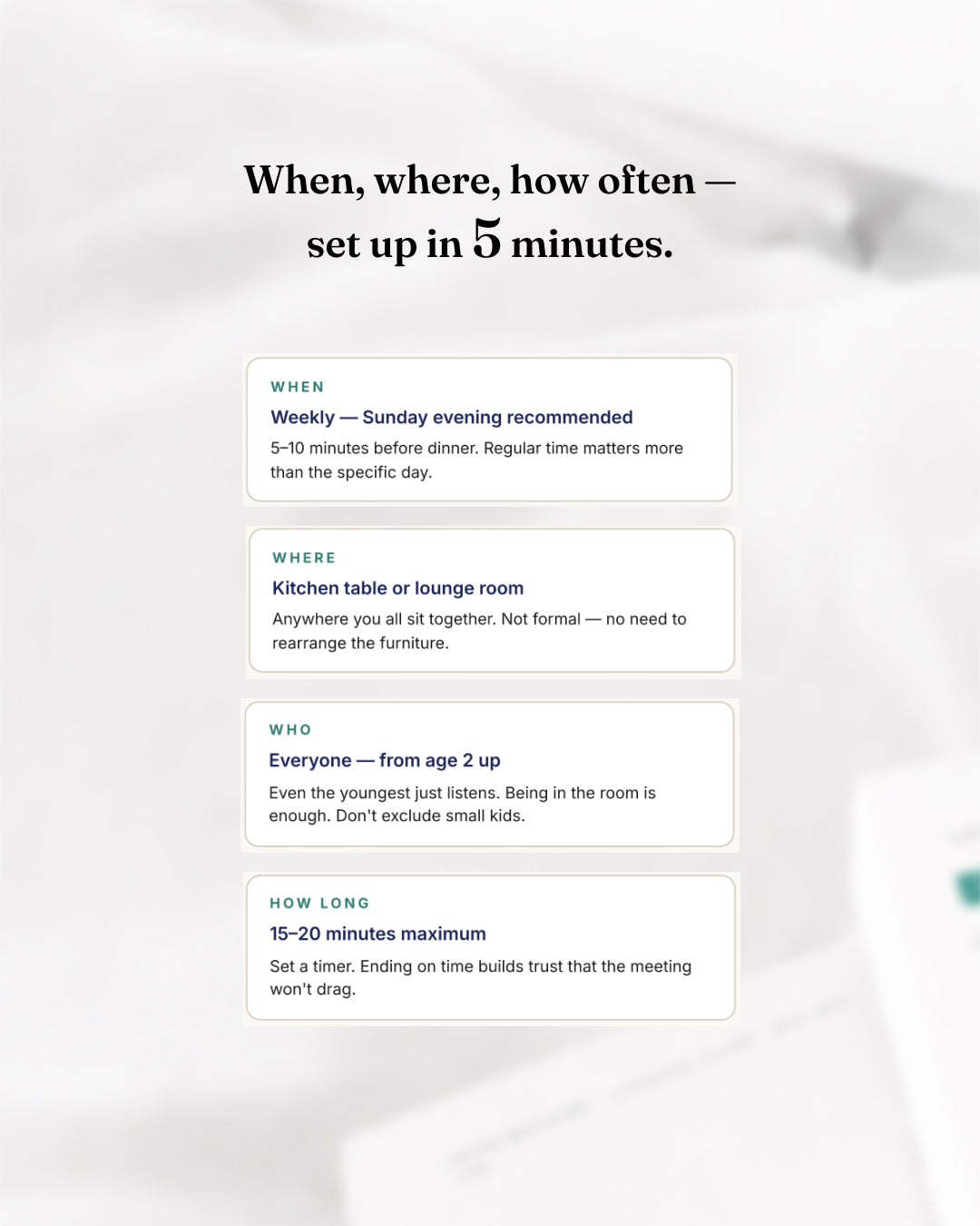 Family Meeting Toolkit (DIGITAL GUIDE)
