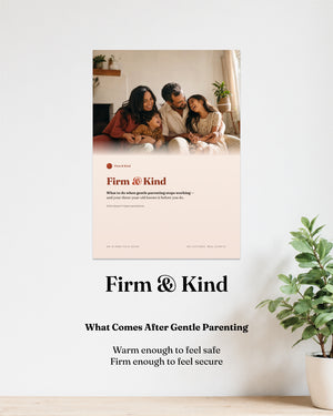 Journey to Firm & Kind Parents (DIGITAL GUIDE)