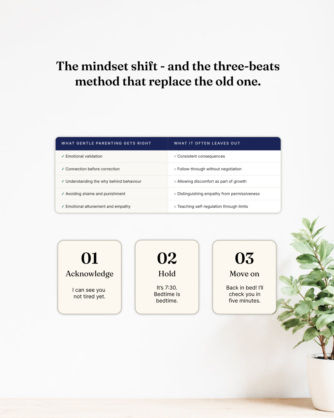 Gentle to Authoritative The Firm & Kind Transition Guide (DIGITAL GUIDE)