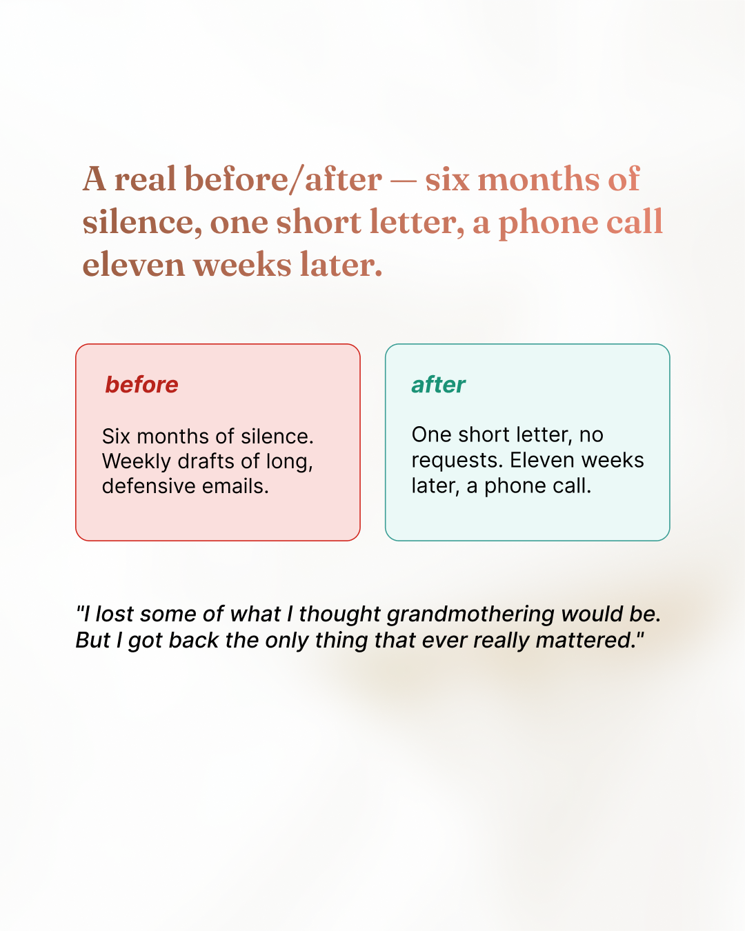 When the Door Closes A Grandparent's Guide to Repairing Trust After a Parenting Rift (Part 7 of 7)