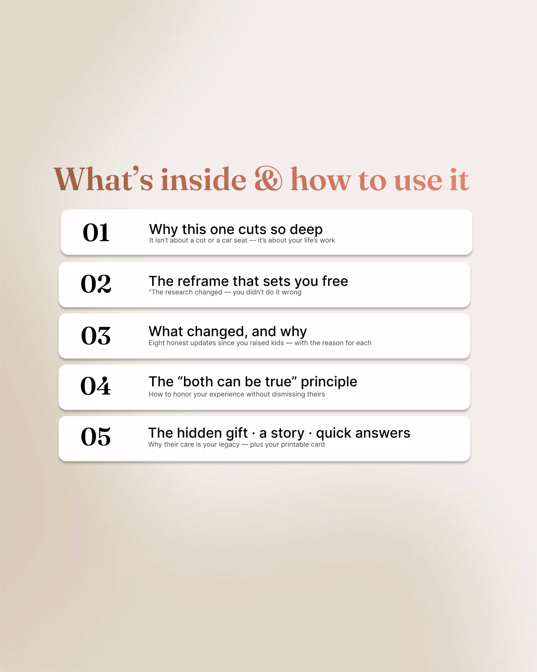 The Research Changed, Not You (Part 3 of 7)