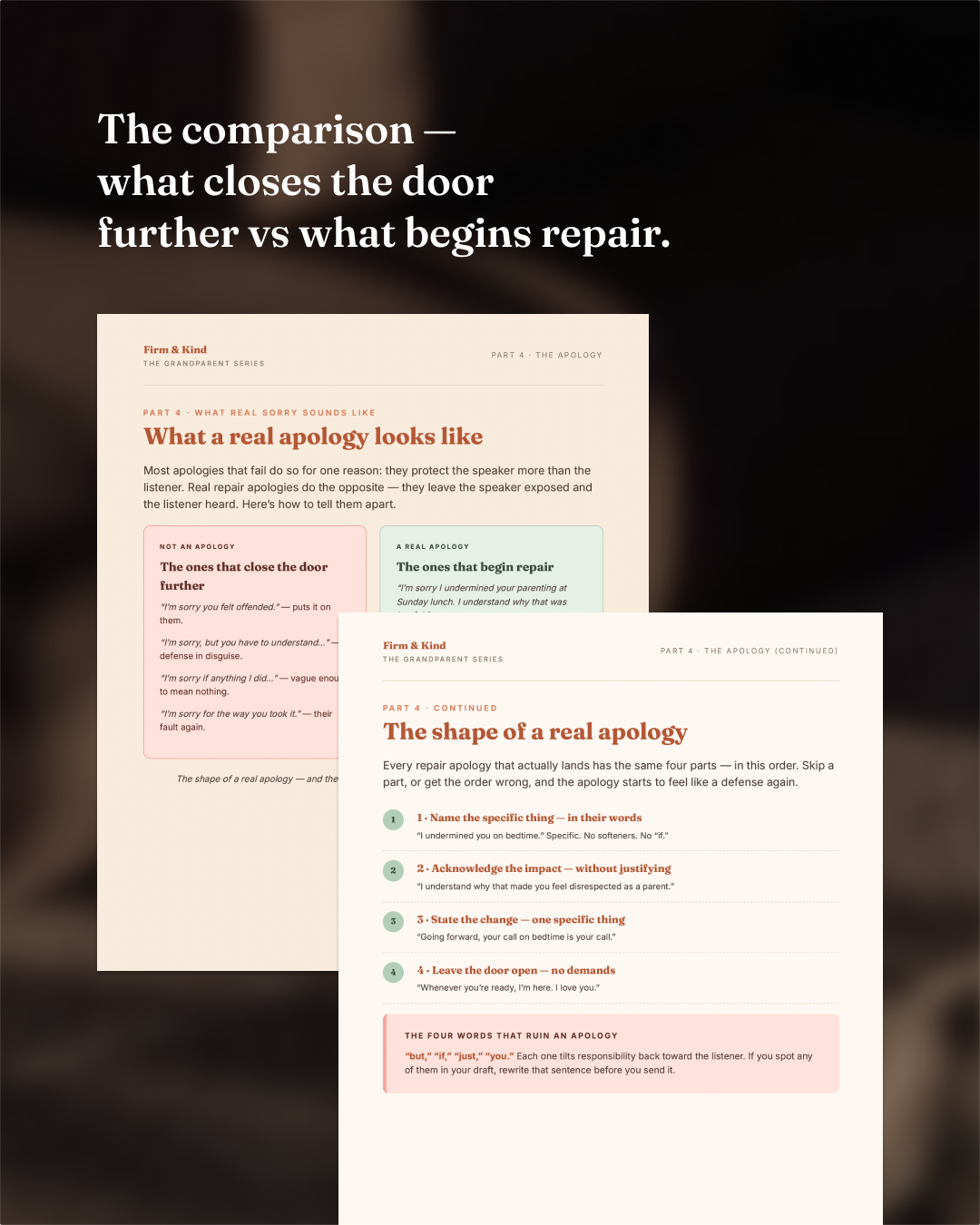 When the Door Closes A Grandparent's Guide to Repairing Trust After a Parenting Rift (Part 7 of 7)
