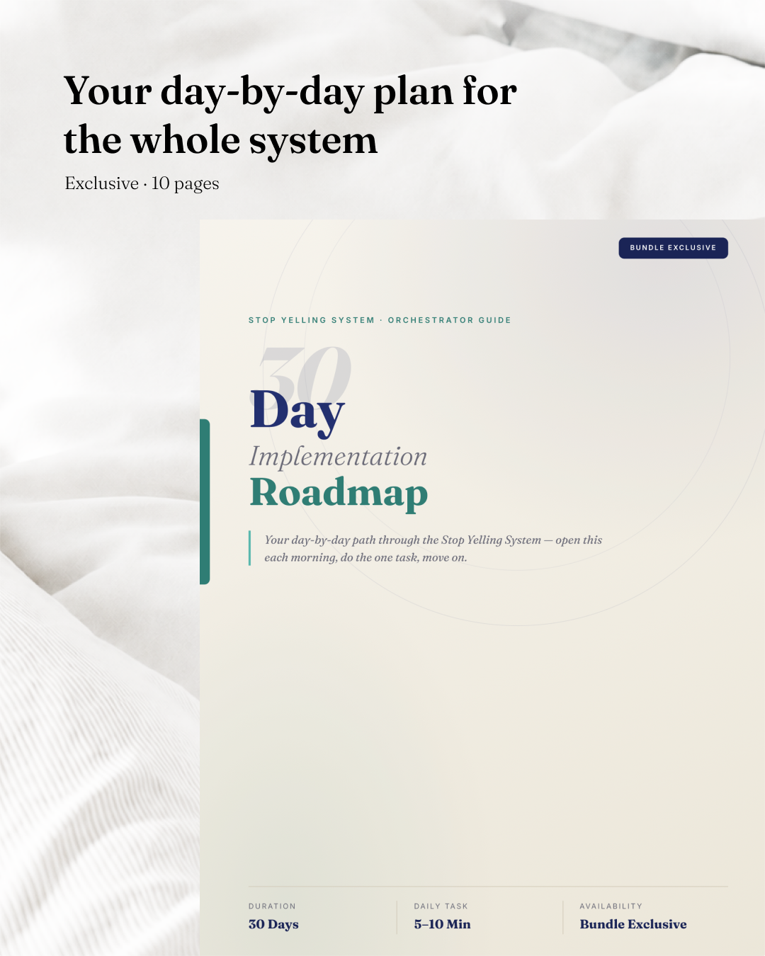 30-Day Implementation Roadmap (DIGITAL GUIDE)