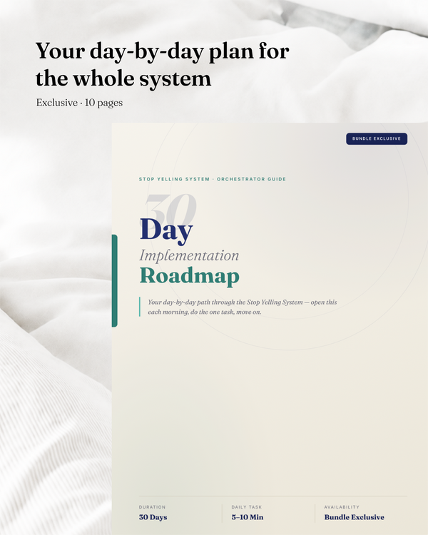 30-Day Implementation Roadmap (DIGITAL GUIDE)