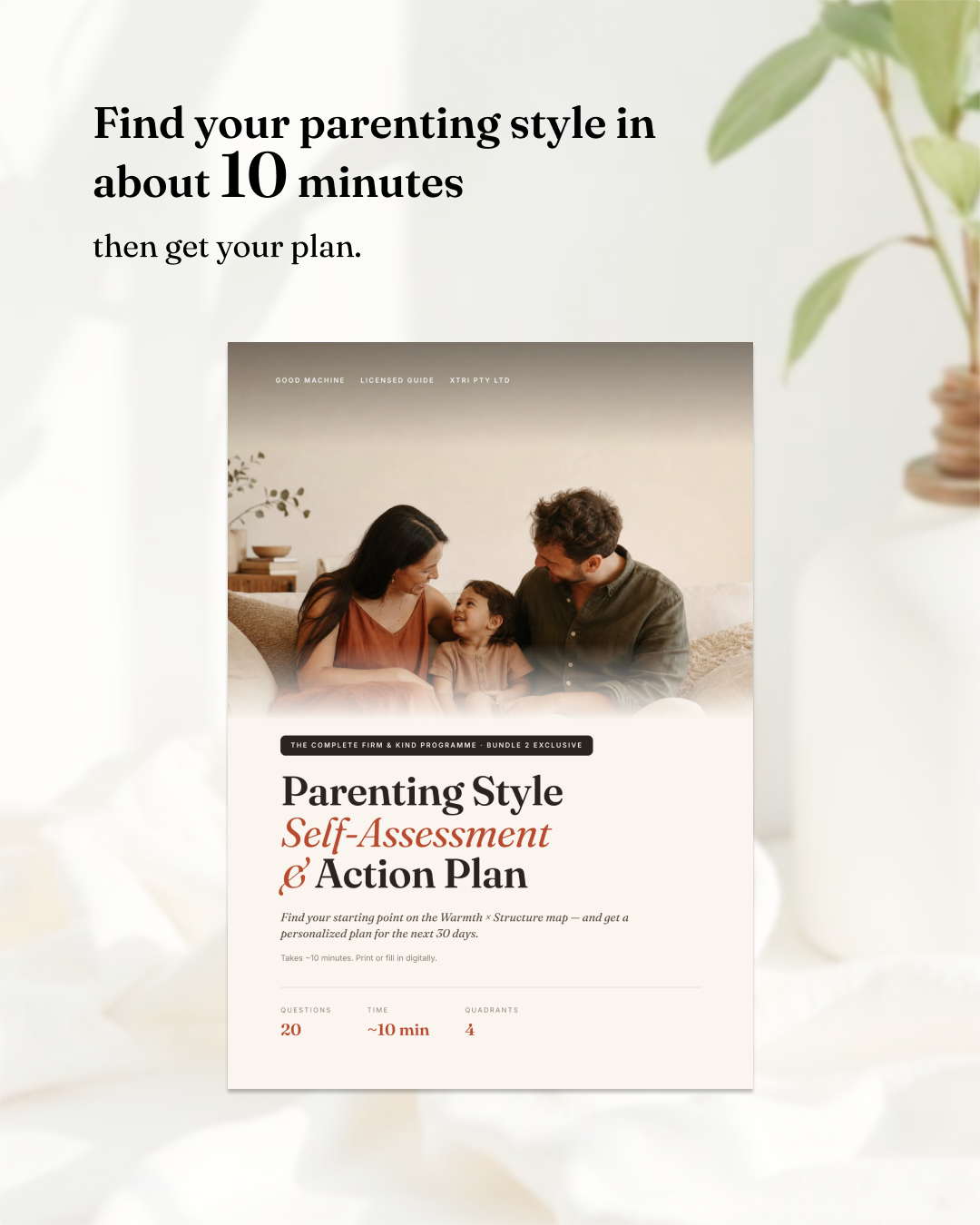 Parenting Style Self-Assessment (DIGITAL GUIDE)