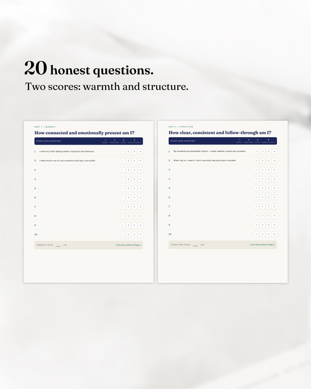Parenting Style Self-Assessment (DIGITAL GUIDE)