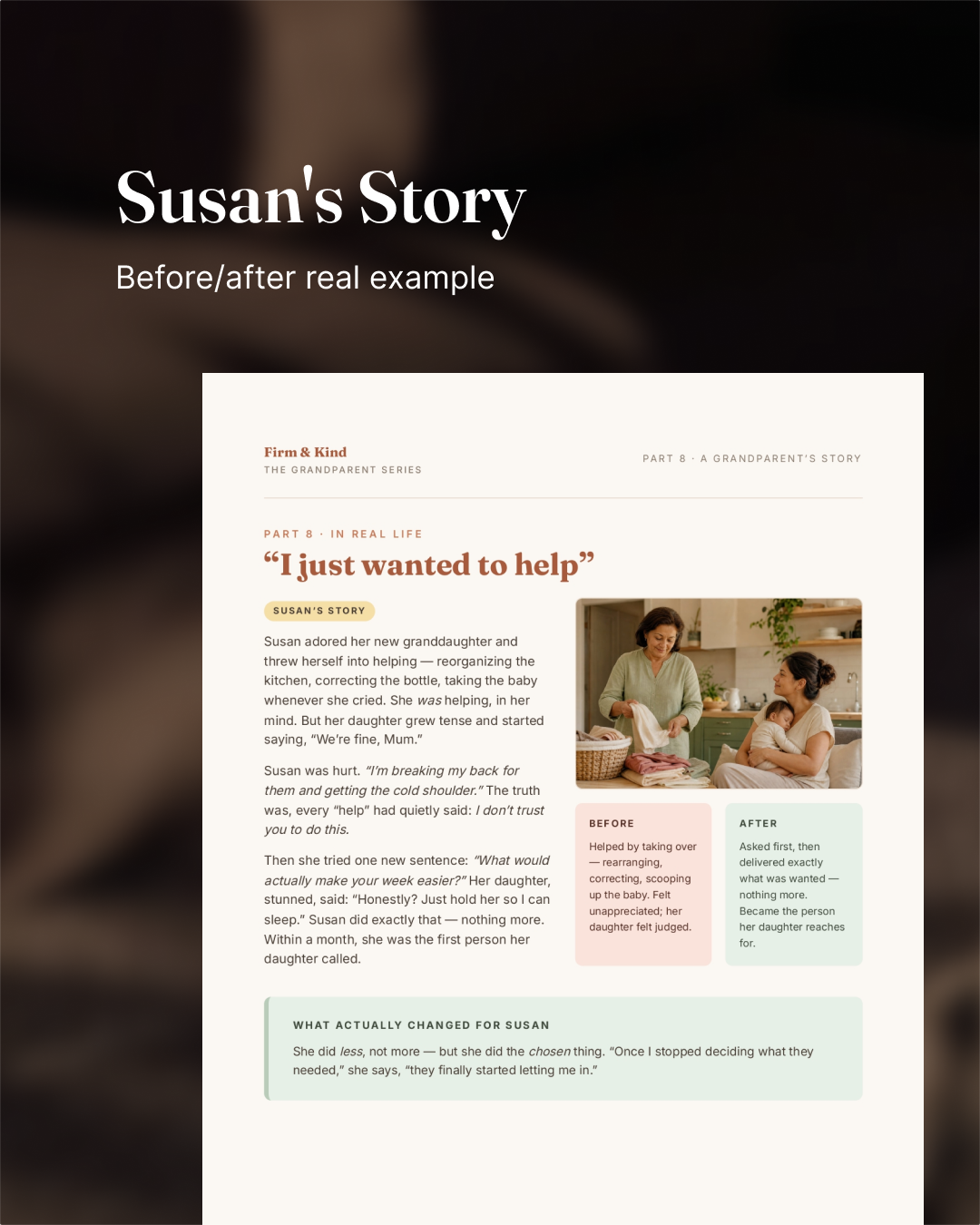 How Grandparents Can Support New Parents Without Overstepping (Part 4 of 7)