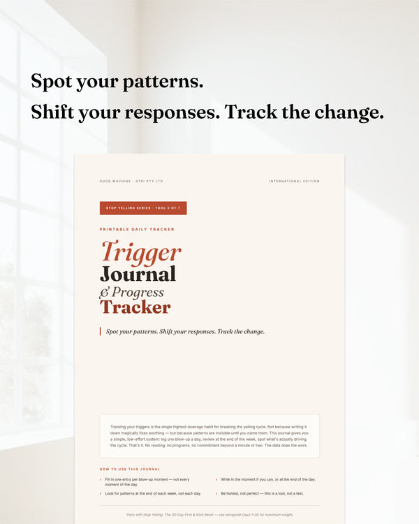 Trigger Journal Progress Tracker (DIGITAL GUIDE)
